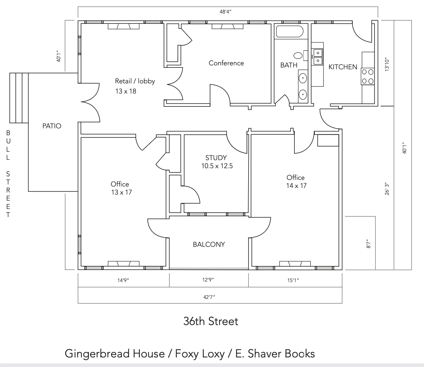 Apartment 2 floor plan